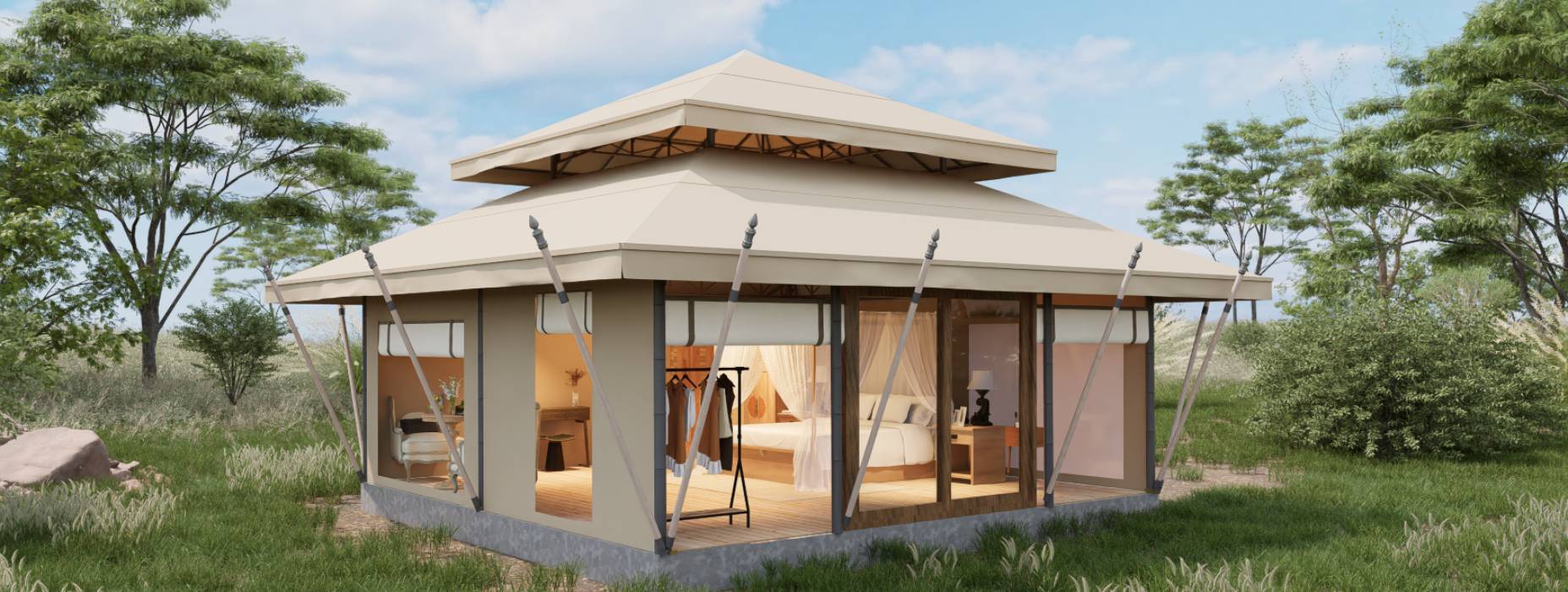 青浦区户外野奢帐篷